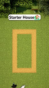 Minecraft Easy Starter House 🏡 #minecraft #minecrafttutorial #minecraftbuilds | Humoky