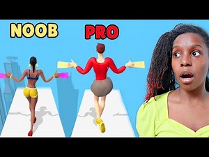 NOOB vs PRO vs HACKER in Long Nails 3D App