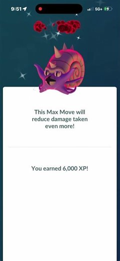 Max Guard Move On Shiny Dynamax Omastar In Pokémon Go