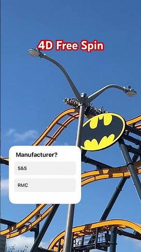 Batman The Ride at Six Flags Fiesta Texas #rollercoaster #sixflagsfiestatexas #sixflags