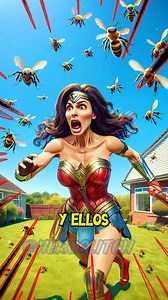 871K views · 53K reactions |  ¡Abejas vs Héroes ¿Hasta dónde llegará Wonder Woman  #español #españa #españa #latam #latino #latinoamerica #marvel #marvelstudios #marvelcomics #dc #fyp #beamngdrive #beamng #beamngcrash | Hero Glitch ES | Facebook