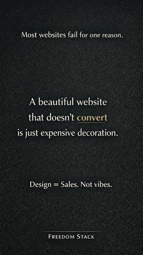 A beautiful website can still fail.