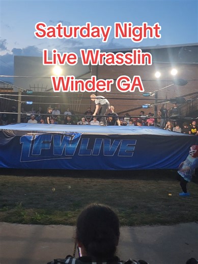 IFW hosted wrestling in our little town. #ifw #wrestlingtiktok #fyp