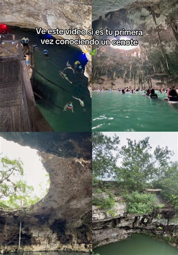 Si vas a conocer un cenote en Yucatán, te recomiendo Santa Bárbara 🍃✨ #santabarbara #yucatan #cenotes #viaje #vlog