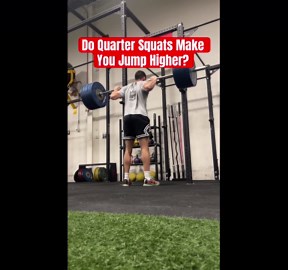 Quarter Squats to Increase Your Vertical Jump
