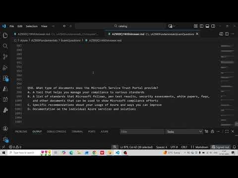 AZ900 Exam Questions and Answers