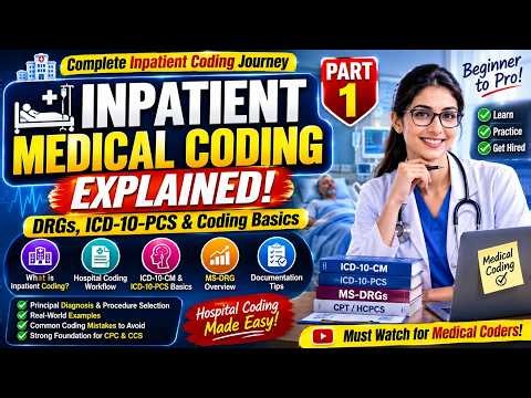 Inpatient Medical Coding Explained (Part 1) | DRGs, ICD-10-PCS & Coding Basics