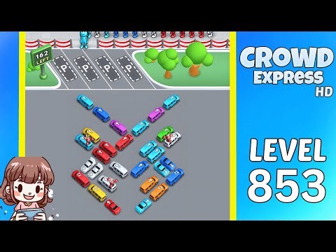 Crowd Express Level 853 Solution Walkthrough
