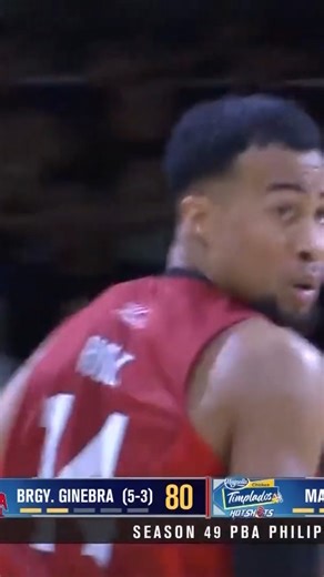 411K views · 3.2K reactions | NOT HOLT-ING BACK  Stephen Holt hustles for a tough shot to keep Barangay Ginebra San Miguel ahead of the Magnolia Hotshots in the fourth quarter of the PBA Season 49 Philippine Cup. #PBASeason49 #PBAAngatAngLaban #PBA50 #OneSports | One Sports | Facebook