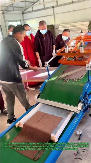 Master DIY Incense Making! Watch This Automatic Machine Craft Perfect Sticks at Home