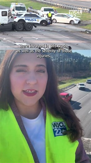 Live report: WJCL's Grace Rodriguez at I-95 crash in Pooler
