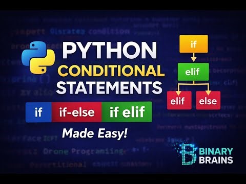 Python If, If-Else & Elif Explained | Conditional Statements Tutorial