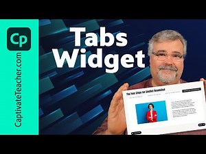 All-New Adobe Captivate Tabs Widget