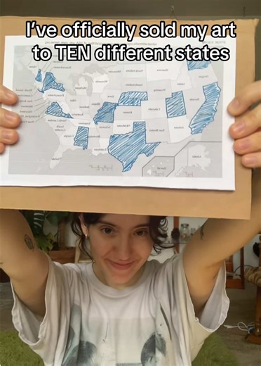 Filling in My Art Map: Ten States and Counting