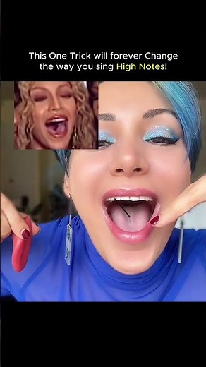This One Trick Will Forever Change the Way you Sing High Notes🤩 Visual Guide on Tongue Placement