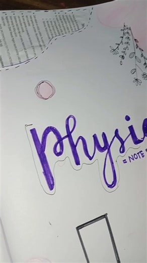 how to decorate front page of project #projectfile #art