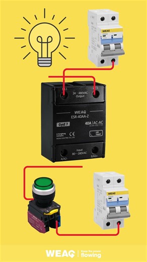 Reliable Lighting Endpoint: SSR Relay for Stable Lamp Control.
