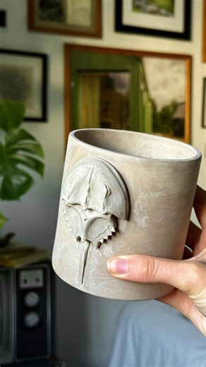 haley :) on Instagram: "i start back in the studio tomorrow! yippee! 🐞💕 let me know some fun bugs & other critters you want to see me work on my interviews are also *finally* slowing down a bit, and even tho i still have a lot going on with wedding & grad school planning stuff, i’m hoping to get back into the swing of things and make lots of mugs in the coming months :) #entomologyart #independentartist #ceramicart #bugart #natureartist handmade ceramics bug mug"