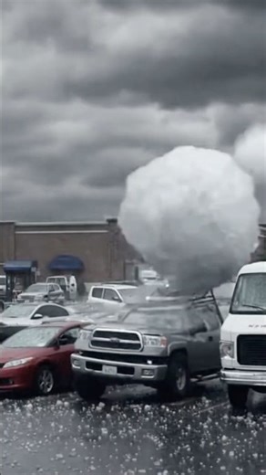 Giant Hailstorm ❄️ | Massive Hail Hits Cars in Seconds | Extreme Weather|weather