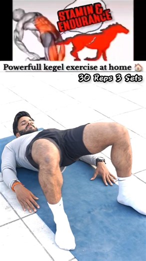 Pelvic Strength Workout for Men | Do at Home #shorts