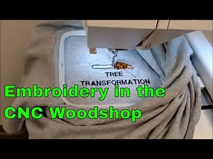 Getting Started with the Janome 500e Embroidery Machine in a CNC Woodshop