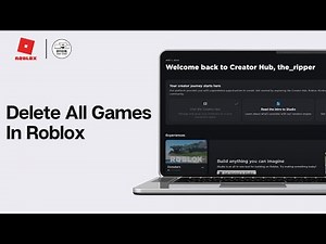 How To Delete All Games In Roblox (2024 UPDATED)