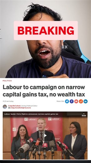 Why punish those who provide housing? Who improve run down properties and supply tradesmen with jobs? - Labour will always push more taxes to fix problems and punish the entrepreneurs in NZ... What do you think? @investorpro.co.nz | Tama Singh