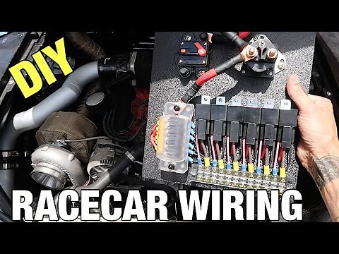 Putting Together a Fuse/Relay Panel For The Racecar