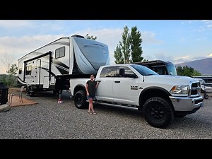 Forest River 5th wheel toy hauler SA3320G 5th wheel toy hauler first impressions review.