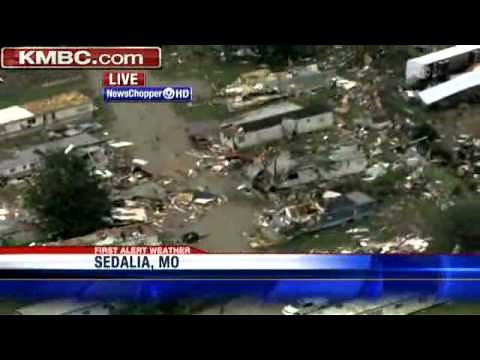 Tornado Causes Widespread Damage In Sedalia
