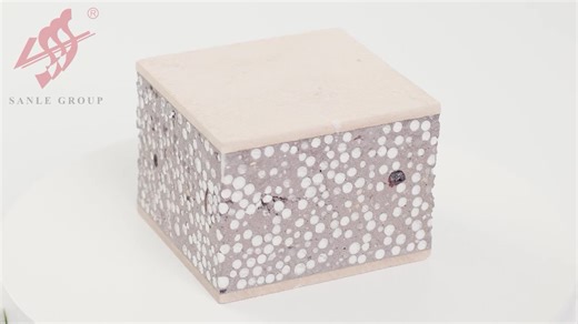 Modern Concrete Sandwich Panel EPS Cement Wall Fireproof Heat-insulating Eco-friendly Water Resistant