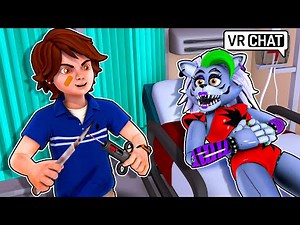Gregory Gives Roxanne Wolf UPGRADES in VRCHAT