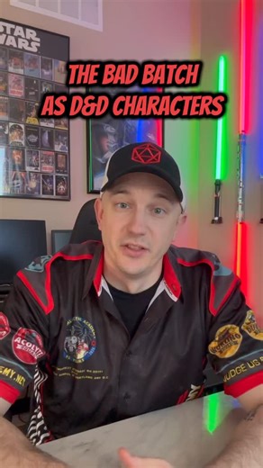 The Bad Batch as D&D characters! What do YOU think? Be creative, no bad ideas! #thebadbatch #badbatch #clonewars #dnd5e #dndtiktok | Nerdiest Stepdad