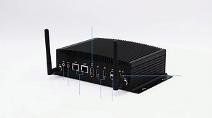 AWOW Fanless Mini PC: Visual Overview of Ports, Features, and Accessories