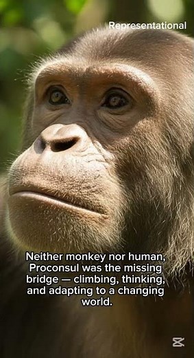 Meet Proconsul – The First True Ape | How the Great Apes Began | History Odyssey #shorts #history