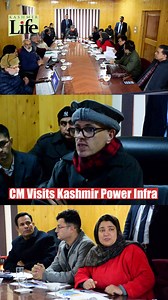 11K views · 49 reactions | CM Visits Kashmir Power Infra As #Kashmir freezes in the #BoneChilling #Winter amid frequent #LoadShedding, #Jammu #Kashmir #ChiefMinister #OmarAbdullah visited the #PowerGridStation KPDCL #powerControlRoom at #Bemina #Srinagar | Kashmir Life | Facebook