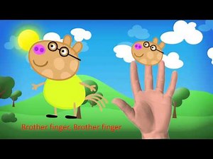 Finger Family Song Peppa Pig| Nursery Rhymes for Kids