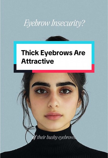 Thick Eyebrows Look Bold And Attractive On Women | bushy eyebrows