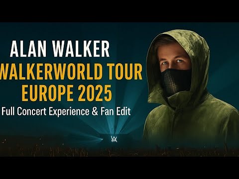 Alan Walker – Walkerworld Tour Europe 2025 (Full Concert Experience)