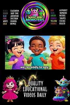 The Good Morning Song | Action Song for Kids | Magic Mini Monsters | #magicminimonsters