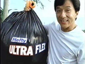 Hefty Ultra Flex (2005) Television Commercial - Jackie Chan