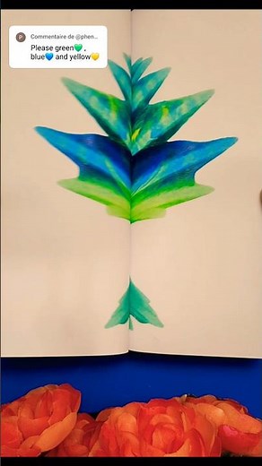 Begin your journey with the most satisfying creative painting idea #painting #shorts #trending