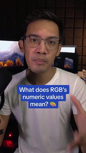 What does RGB values reperesent in color? #creativity #graphicdesignerlife #graphiktok #eduwow #edutok #learnitontiktok #rgb #color