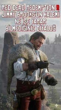 Red Dead Redemption 2: What is Jimmy Brooks' Pen Used For? - An Unknown Dialogue