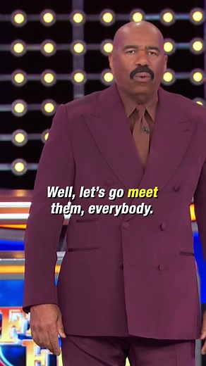 Steve Harvey Stops Family Feud for a Blast from the Past