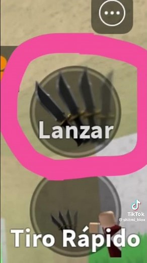 Tutorial de cómo lanzar cuchillos en mm2 #roblox