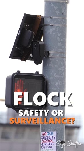 Sky Shutter Media on Instagram: "Flock cameras are often described as “license plate readers,” but they capture far more than just plates — including vehicle details, movement patterns, and even people’s clothing and distinguishing features. The City of Yakima is also considering nearly doubling the number of cameras currently in use, with additional expansion planned across the county. This reel is just the intro, featuring a few clips from the interview. The full conversation goes deeper into