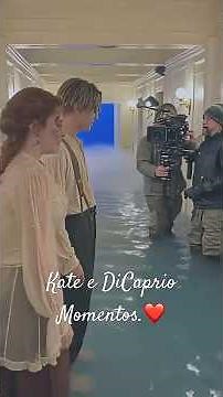 Titanic Kate & DiCaprio Momentos Felizes nos Bastidores em Gravações. Veja até o final #titanic.❤️