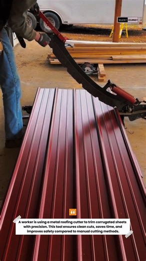 Satisfying Metal Roofing Cutter Tool | Fast & Precise Sheet Cutting
