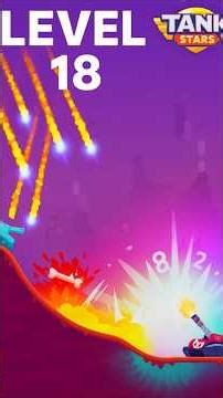 Level 18 of Tank Stars 🤯 | Must Watch | #tankstars #shorts